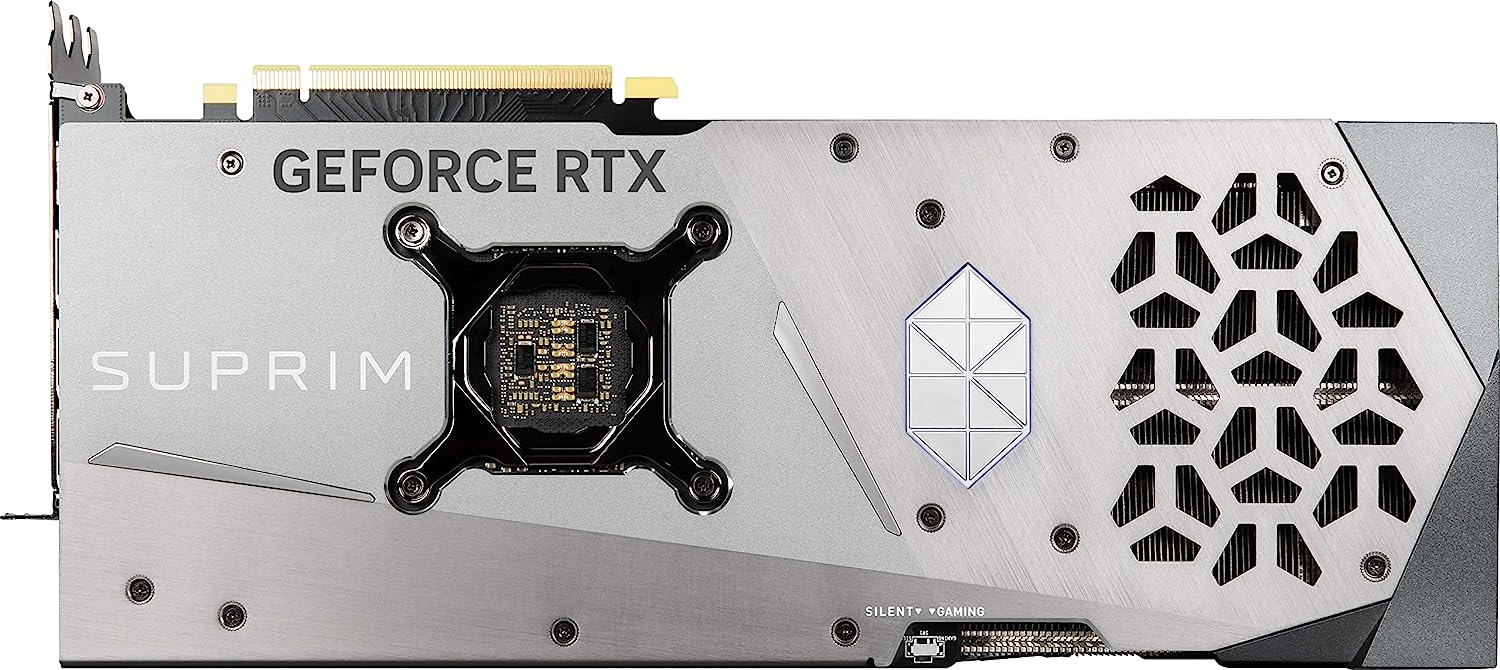 MSI Gaming GeForce RTX 4070 Ti 12GB GDRR6X 192-Bit HDMI/DP Nvlink Tri-Frozr 3 Ada Lovelace Architecture Graphics Card (RTX 4070 Ti SUPRIM X 12G)