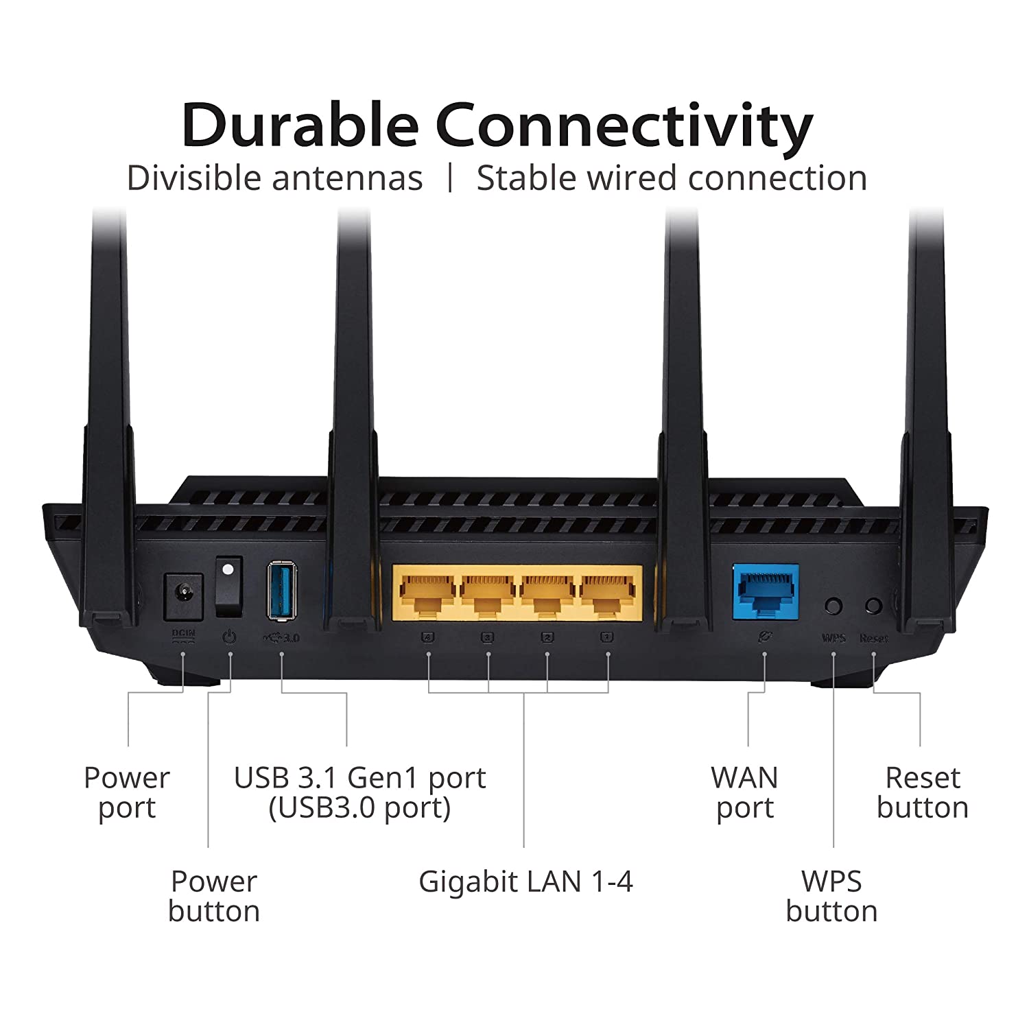 ASUS AX3000 Dual Band WiFi 6