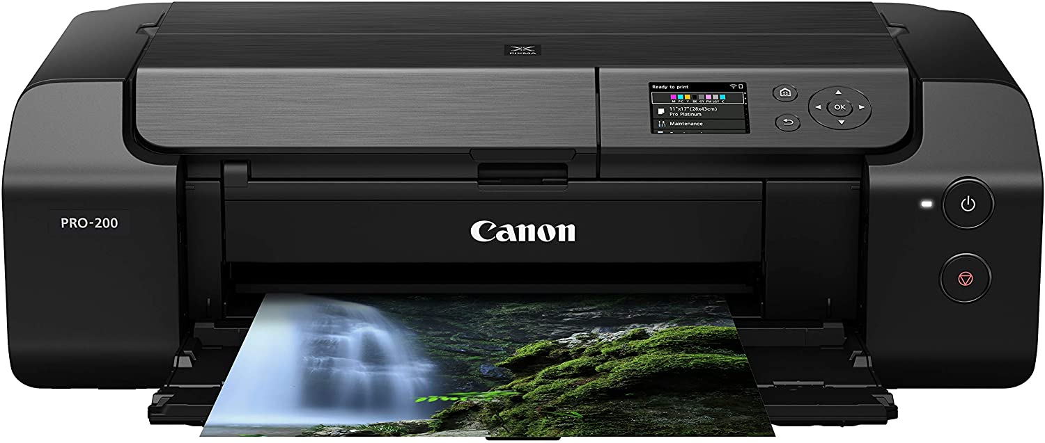 Canon PIXMA PRO-200 Wireless Professional Color Photo Printer, Prints up to 13