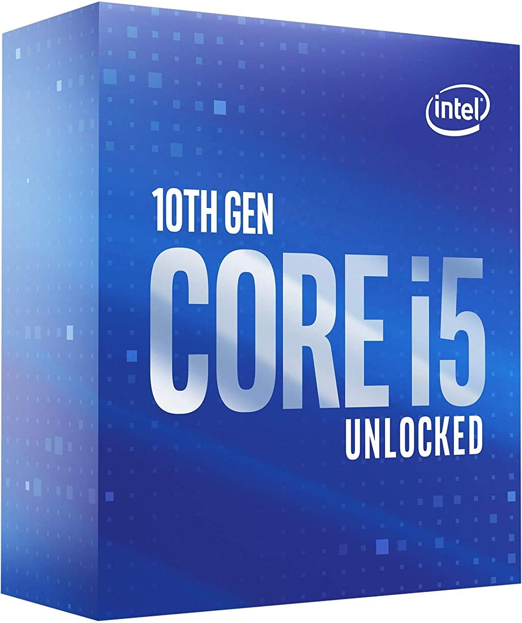 Intel Core i5-10600K Desktop Processor 6 Cores up to 4.8 GHz Unlocked  LGA1200 (Intel 400 Series Chipset) 125W