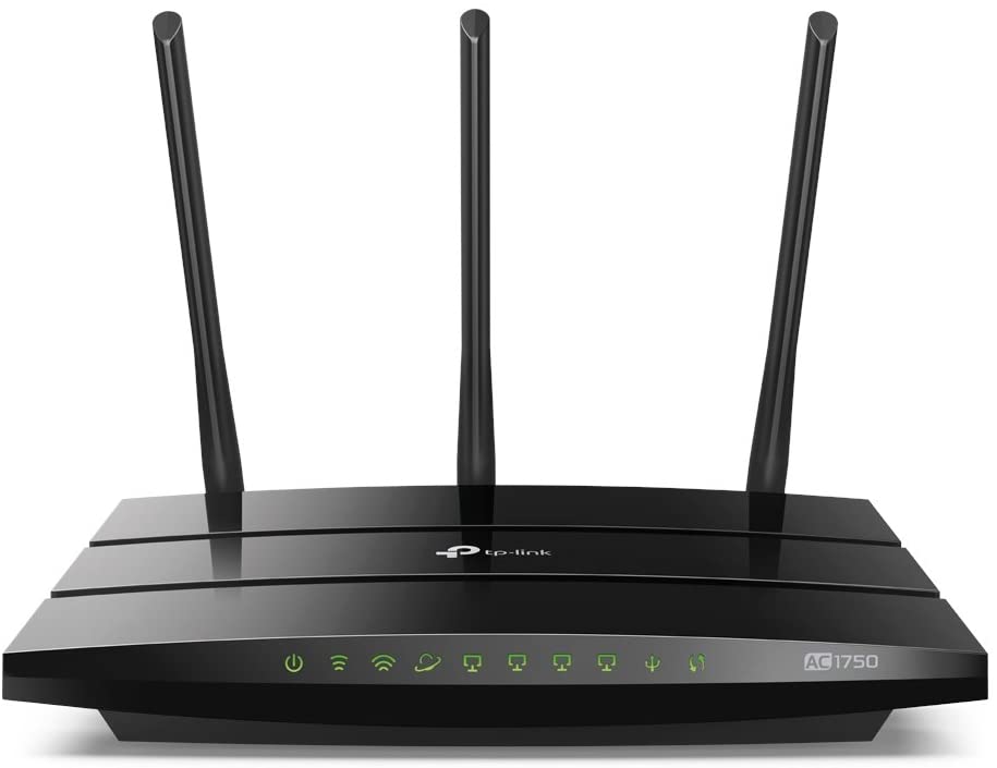 NETGEAR Nighthawk Smart Wi-Fi Router, R6700 - AC1750 Wireless Speed Up to 1750 Mbps | Up to 1500 Sq Ft Coverage & 25 Devices | 4 x 1G Ethernet and 1 x 3.0 USB Ports | Armor Security